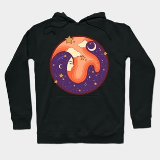 1970s cosmic girl Hoodie